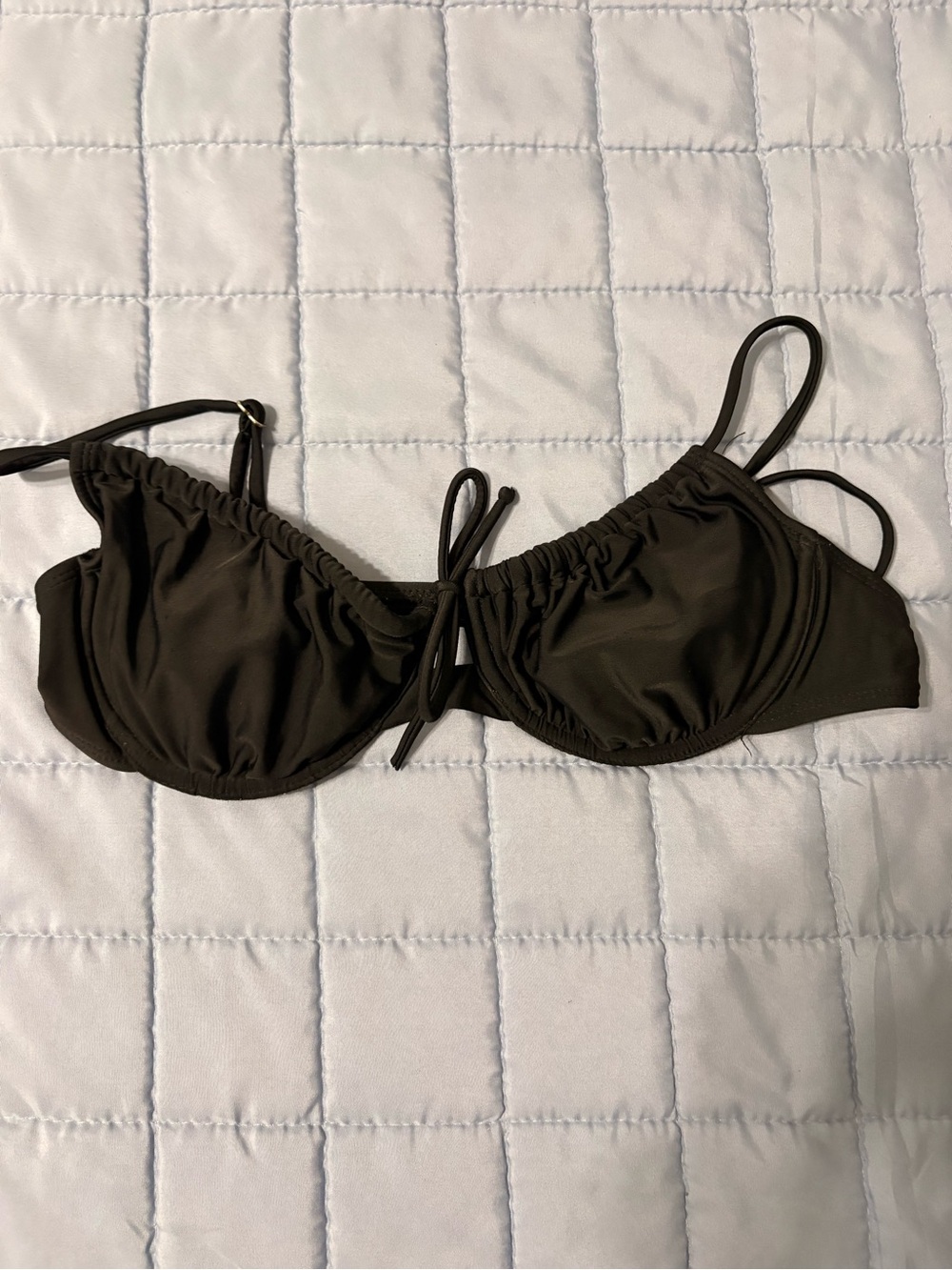 Xhilaration Black Underwire Bikini Top